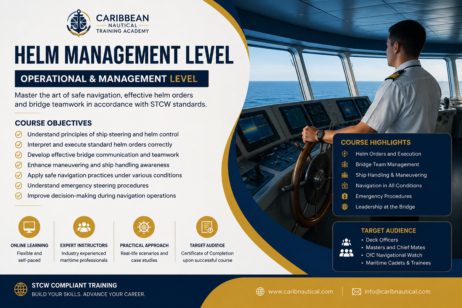 Helm Management Level (Operational & Management Level)